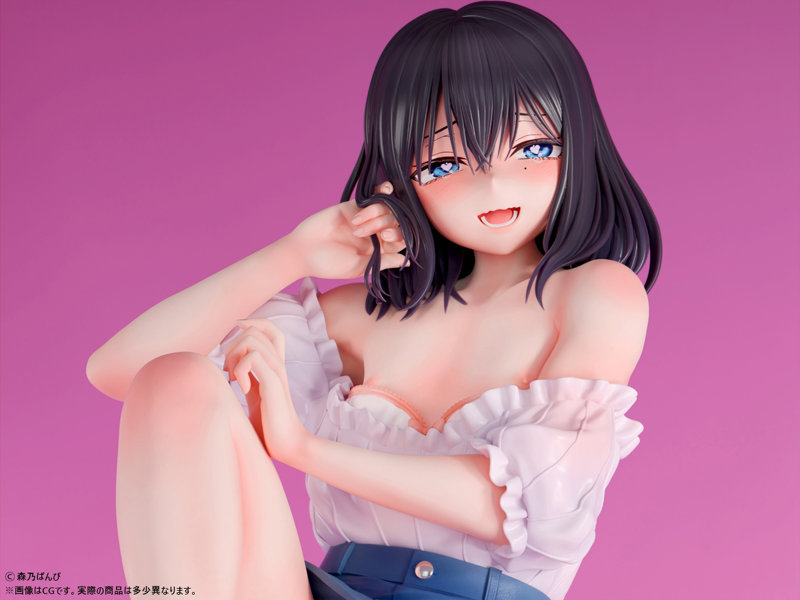 森乃ばんび「初心者女装男子♂のなおちゃん」 1/5スケール塗装済み完成品フィギュア 画像17