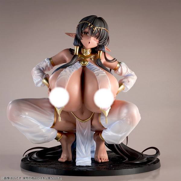 肉感少女 異世界ダークエロフ サリュナ 1/6スケール塗装済み完成品フィギュア 画像5