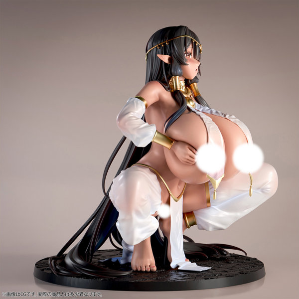 肉感少女 異世界ダークエロフ サリュナ 1/6スケール塗装済み完成品フィギュア 画像10