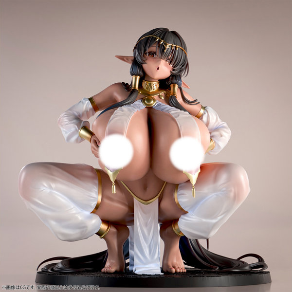 肉感少女 異世界ダークエロフ サリュナ 1/6スケール塗装済み完成品フィギュア 画像14