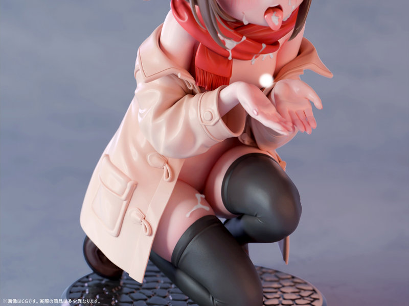 肉感少女 露出狂は近所のあの子？ 萌 1/5スケール塗装済み完成品フィギュア 画像17
