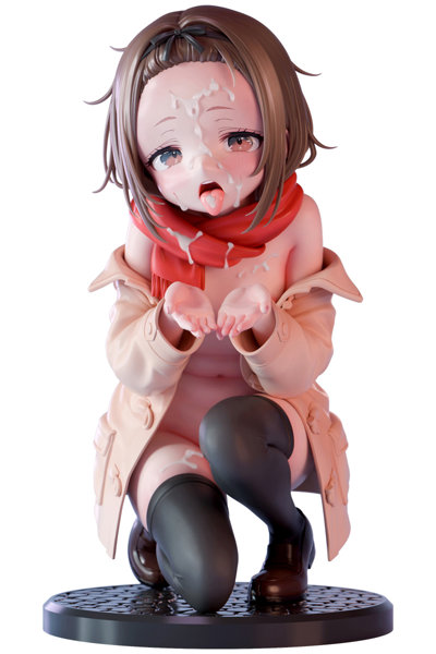 肉感少女 露出狂は近所のあの子? 萌 1/5スケール塗装済み完成品フィギュア
