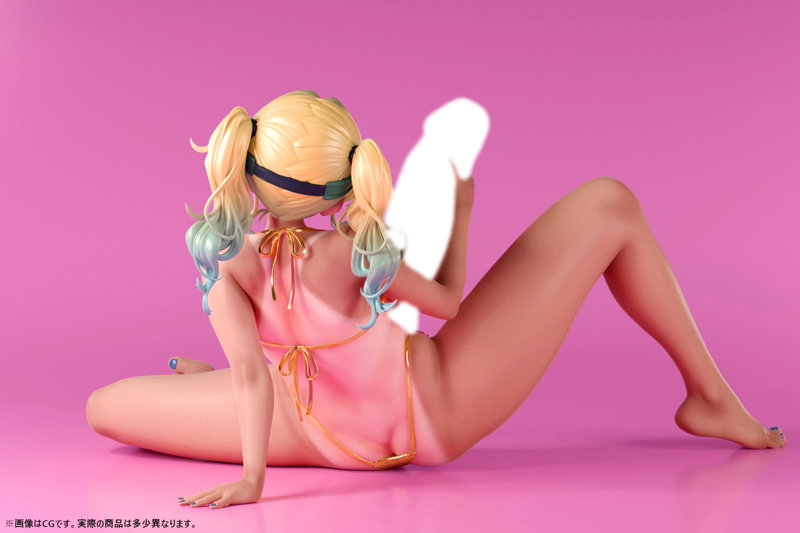 肉感少女 スク水日焼けのふたなり少女 茉怜 1/6スケール塗装済み完成品フィギュア 画像7