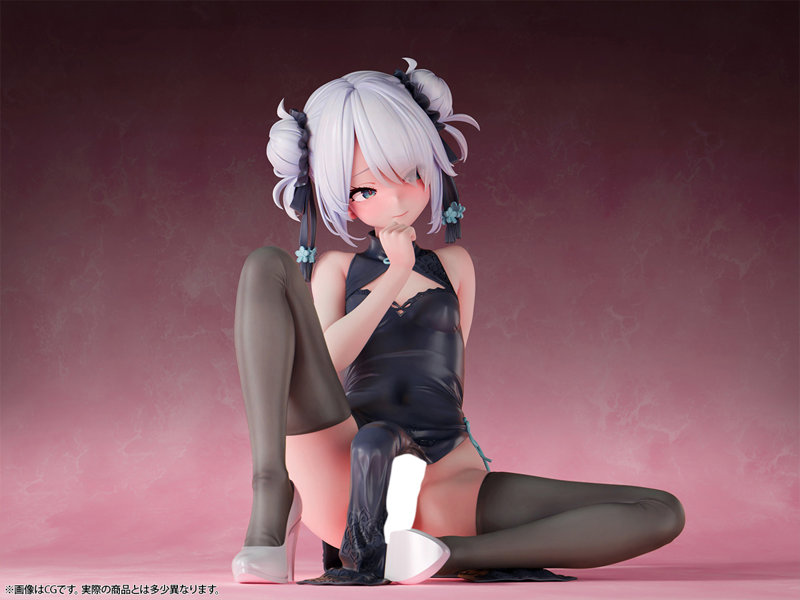 肉感少女 ふたなりチャイナ娘 シャオメイ 1/7スケール塗装済み完成品フィギュア 画像11