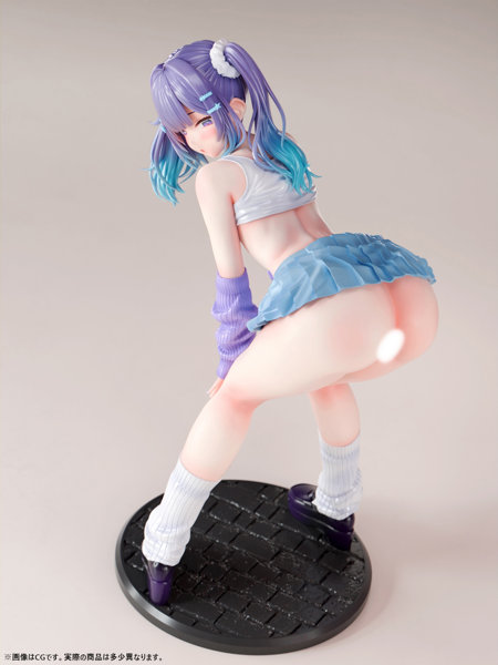 肉感少女 ギャルの誘惑 秋乃えりな 1/6スケール塗装済み完成品フィギュア 画像12