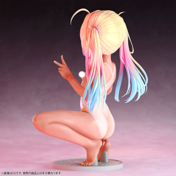 肉感少女 スク水日焼けのメスガキギャル 結愛 1/5スケール塗装済み完成品フィギュア 画像7