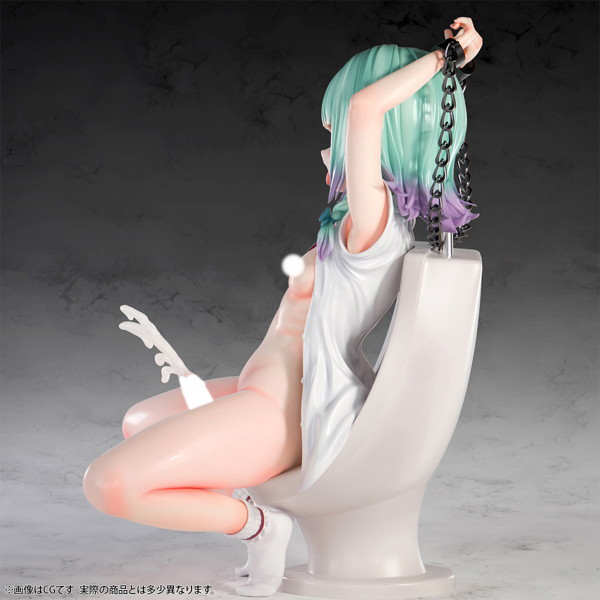 肉感少女 性処理トイレのふたなり娘 翠希 1/5スケール塗装済み完成品フィギュア 画像6