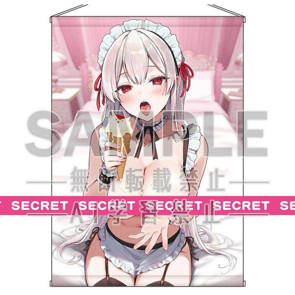 トモゼロ描き下ろし看板メイド・スィオちゃんの熱烈ご奉仕X-RATEDタペストリー