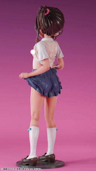 肉感少女 メスガキギャル 緒河みう スク水日焼けver. 1/5スケール塗装済み完成品フィギュア 画像6