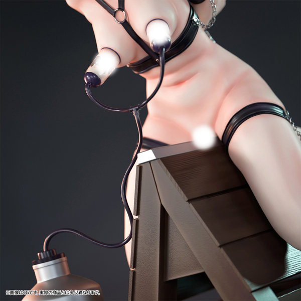 【FANZA限定】肉感少女 三角木馬でお仕置き中 花岡さん 1/6スケール塗装済み完成品フィギュア オリジナル落書きデカール付き 画像17