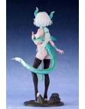 【FANZA限定】肉感少女 ドラゴン娘 青龍 1/5スケール塗装済み完成品フィギュア オリジナル落書きデカー...