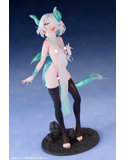 【FANZA限定】肉感少女 ドラゴン娘 青龍 1/5スケール塗装済み完成品フィギュア オリジナル落書きデカー...