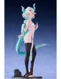 【FANZA限定】肉感少女 ドラゴン娘 青龍 1/5スケール塗装済み完成品フィギュア オリジナル落書きデカー...