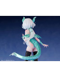 【FANZA限定】肉感少女 ドラゴン娘 青龍 1/5スケール塗装済み完成品フィギュア オリジナル落書きデカー...