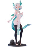 【FANZA限定】肉感少女 ドラゴン娘 青龍 1/5スケール塗装済み完成品フィギュア オリジナル落書きデカー...