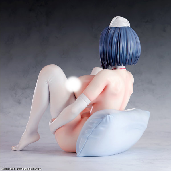 【FANZA限定】肉感少女 性処理ナース 綾坂さん 1/6スケール塗装済み完成品フィギュア オリジナル落書きデカール付き 画像6