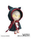 【受注限定生産】さくら、もゆ。クロぬいぐるみ用フードマント 画像3