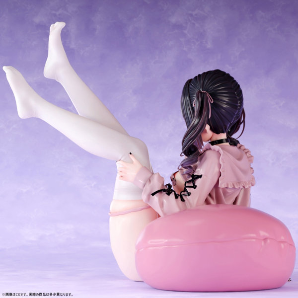 【FANZA限定】肉感少女 地雷系カノジョ 姫奈 1/5スケール塗装済み完成品フィギュア オリジナル落書きデカール付き 画像5