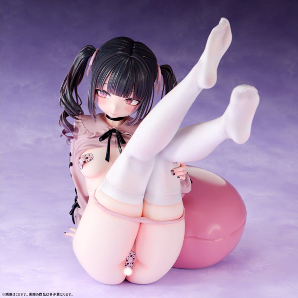 【FANZA限定】肉感少女 地雷系カノジョ 姫奈 1/5スケール塗装済み完成品フィギュア オリジナル落書きデカール付き 画像11