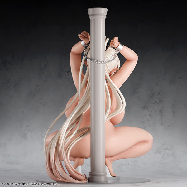 【FANZA限定】肉感少女 捕虜になった褐色エルフ グローリエル 【再販】1/6スケール塗装済み完成品フィギュア オリジナル落書きデカール付き 画像6