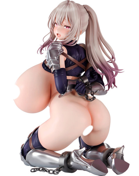 【FANZA限定】肉感少女 捕虜になった女騎士 ベローナ 1/6スケール塗装済み完成品フィギュア オリジナル落書きデカール付き