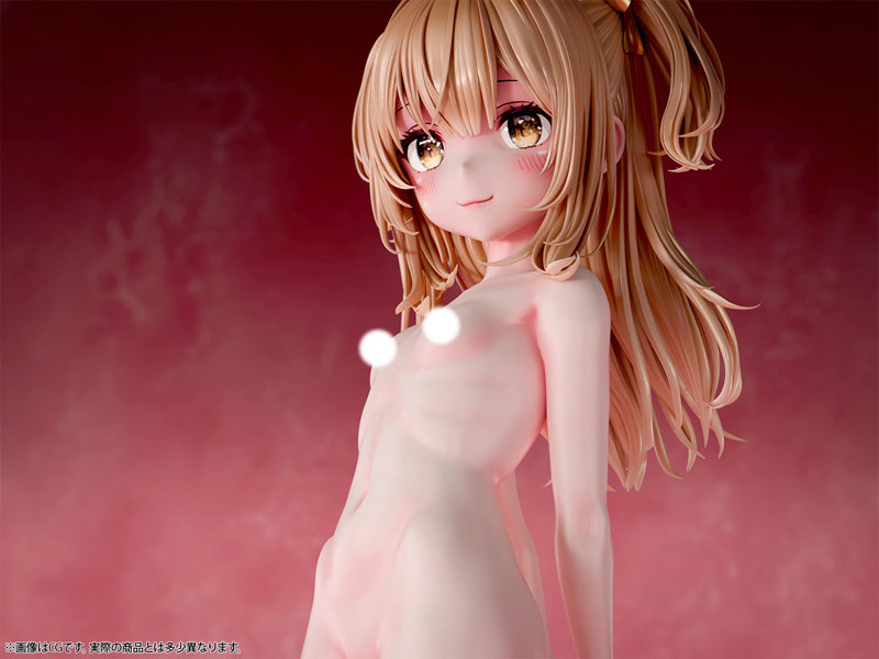 【FANZA限定】肉感少女 陽だまりの少女 ひまり 全裸ver. 1/7スケール塗装済み完成品フィギュア オリジナル落書きデカール付き 画像20