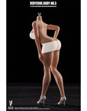 ベリークール 1/6 フィメールファイター シリコン ボディ with マスキュラーレッグ 色白 03A 画像8