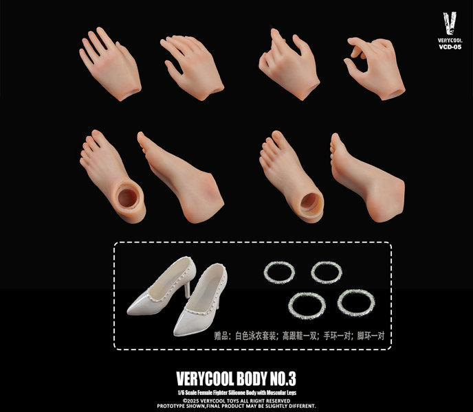 ベリークール 1/6 フィメールファイター シリコン ボディ with マスキュラーレッグ 小麦色 03C 画像11
