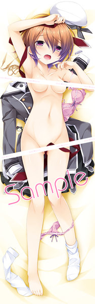 【受注限定生産】＜生地変更版＞ るちえ先生描き下ろし ダキカノ 宮坂陽菜 抱き枕カバー（ボイスドラマ付き） 画像2