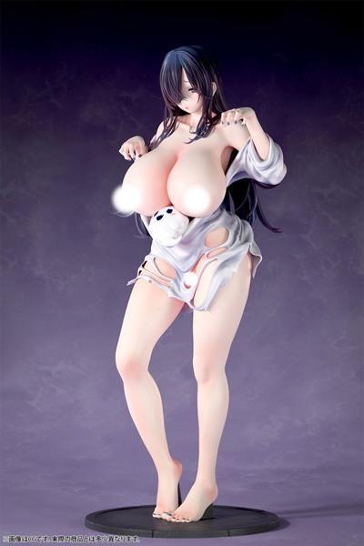 【FANZA限定】肉感少女 エロいおばけ図鑑 幽霊 幽子さん 【再販】1/6スケール塗装済み完成品フィギュア オリジナル落書きデカール付き 画像4