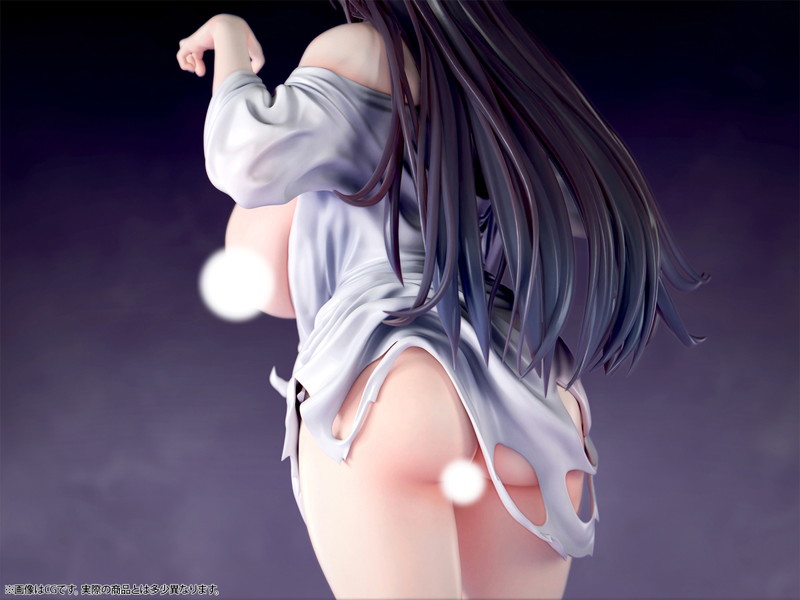 【FANZA限定】肉感少女 エロいおばけ図鑑 幽霊 幽子さん 【再販】1/6スケール塗装済み完成品フィギュア オリジナル落書きデカール付き 画像18