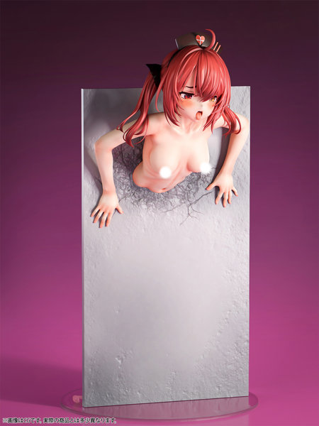 【FANZA限定】【再販】肉感少女 ニーナ 壁尻ver. 1/5スケール塗装済み完成品フィギュア オリジナル落書きデカール付き 画像10