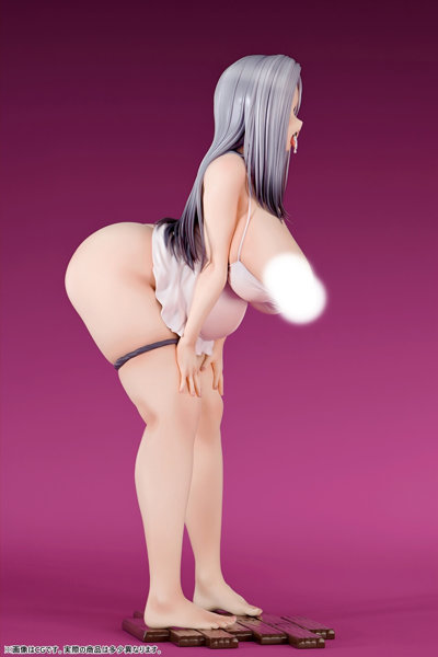 【FANZA限定】肉感少女 巨乳ギャルママNTR 宝生亜由美 1/6スケール塗装済み完成品フィギュア オリジナル落書きデカール付き 画像8