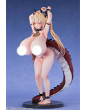 肉感少女 異世界の奴○市 出品番号06 超乳レッドドラゴン娘 1/6スケール塗装済み完成品フィギュア 画像5