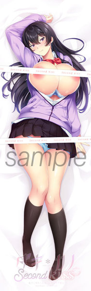 【受注限定生産】mdfあん先生描き下ろし ダキカノSecond Kiss 深見ありさ 抱き枕カバー（ボイスドラマ付き） 画像1