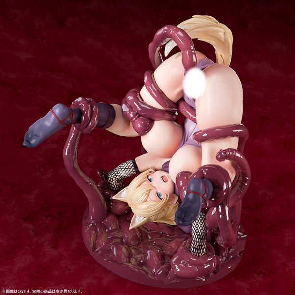 肉感少女 触手討伐失敗録 稲代雷華 1/6スケール塗装済み完成品フィギュア 画像12