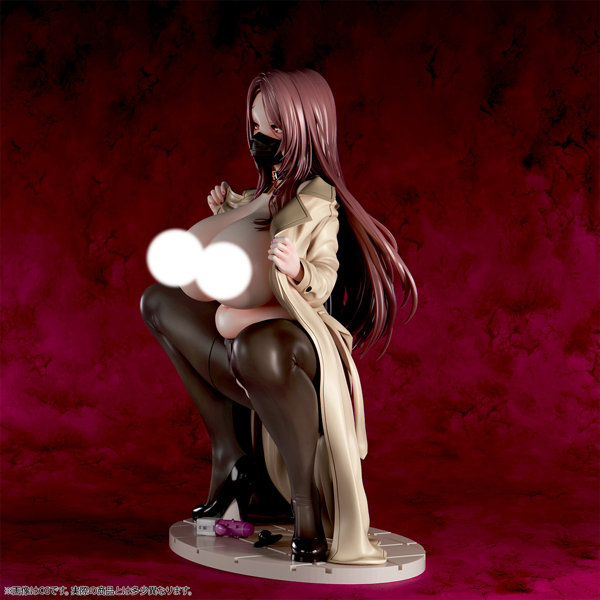 【再販】【FANZA限定】肉感少女 露出狂は近所のお姉さん？ 叶 1/6スケール塗装済み完成品フィギュア オリジナル落書きデカール付き 画像6