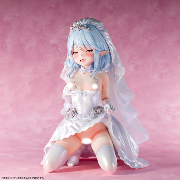 肉感少女 ウェディングでXXXしよう！ エイルリス 1/5スケール塗装済み完成品フィギュア 画像3