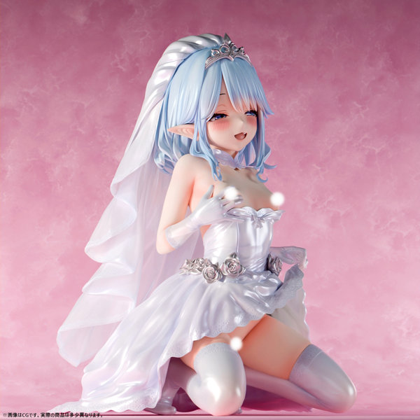 肉感少女 ウェディングでXXXしよう！ エイルリス 1/5スケール塗装済み完成品フィギュア 画像14