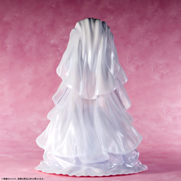 【FANZA限定】肉感少女 ウェディングでXXXしよう！ エイルリス 1/5スケール塗装済み完成品フィギュア オリジナル落書きデカール付き 画像6