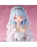 【FANZA限定】肉感少女 ウェディングでXXXしよう！ エイルリス 1/5スケール塗装済み完成品フィギュア オリジナル落書きデカール付き 画像11