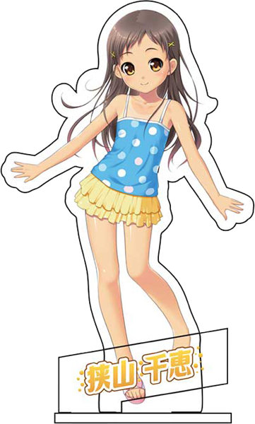小女ラムネ 千恵アクリルフィギュア 私服ver. 画像1