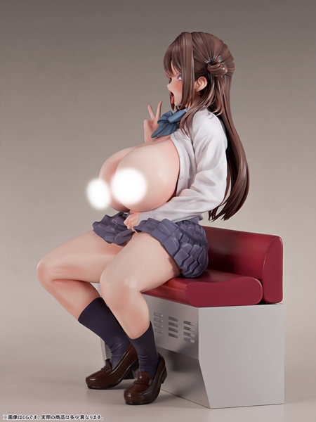 肉感少女 催●電車 白河瀬ゆきな 1/6スケール塗装済み完成品フィギュア 画像5