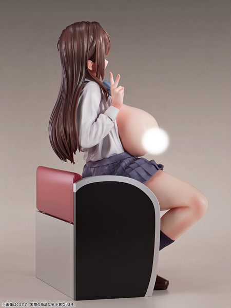 肉感少女 催●電車 白河瀬ゆきな 1/6スケール塗装済み完成品フィギュア 画像7