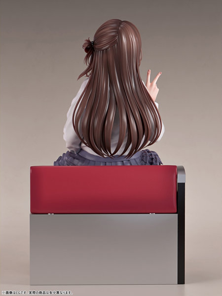 【FANZA限定】肉感少女 催●電車 白河瀬ゆきな 1/6スケール塗装済み完成品フィギュア オリジナル落書きデカール付き 画像6