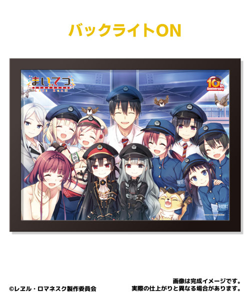 【受注限定生産】レヱル・ロマネスクOrigin 集合写真 アクリルマジックミラー 画像1