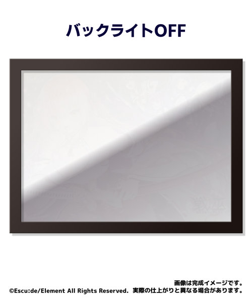 【受注限定生産】戦巫〈センナギ〉 アクリルマジックミラー 画像2