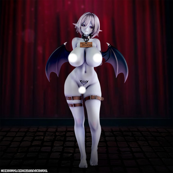 肉感少女 異世界の奴○市 出品番号01 青肌サキュバス 【再販】1/6スケール塗装済み完成品フィギュア 画像1