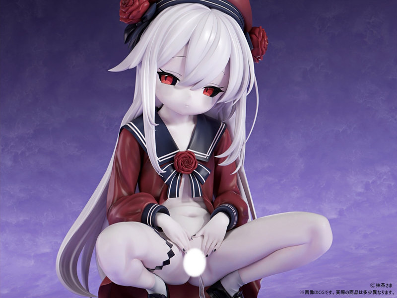 抹茶さま「nullちゃん」おすわりver. 1/5スケール塗装済み完成品フィギュア 画像18