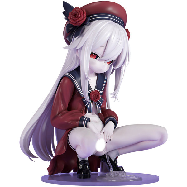 抹茶さま「nullちゃん」おすわりver. 1/5スケール塗装済み完成品フィギュア